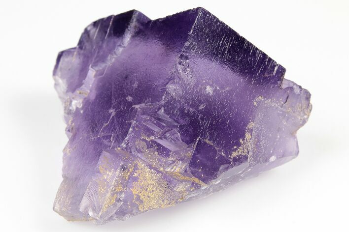 Purple Cubic Fluorite Crystals With Phantoms - Cave-In-Rock #191992